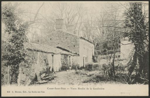 Le vieux moulin de la Gaudinière.